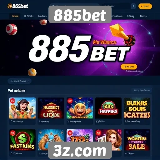 Novidades no design e usabilidade do site 885bet